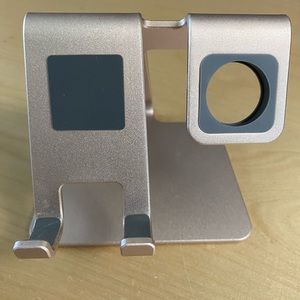 iPhone charging stand.